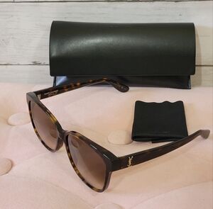 NWOT Saint Laurent Square Sunglasses 58mm Italian Made